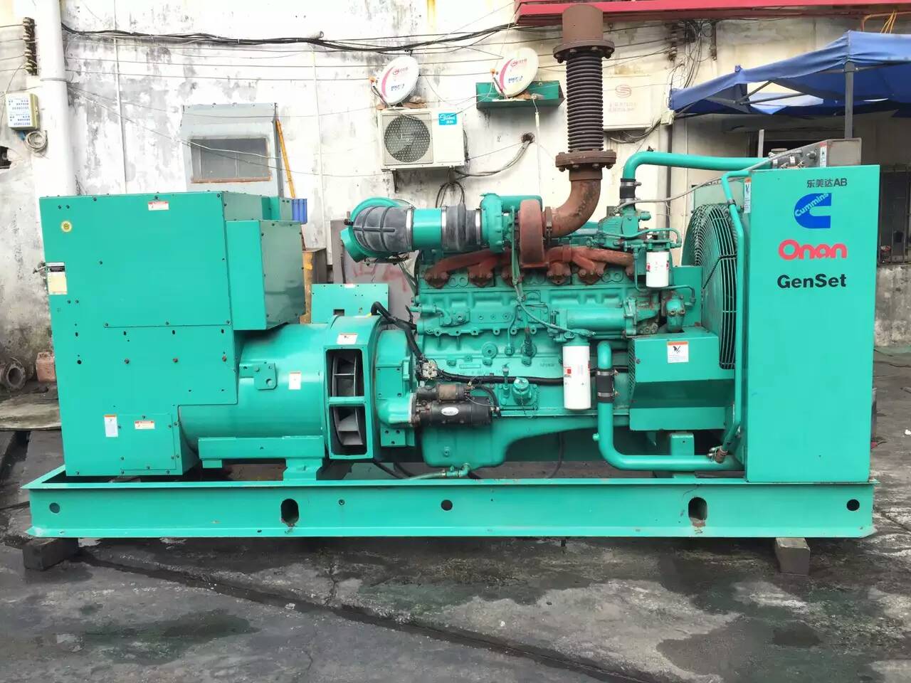 泰州租赁发电机-柴油发电机不正常冒烟的原因